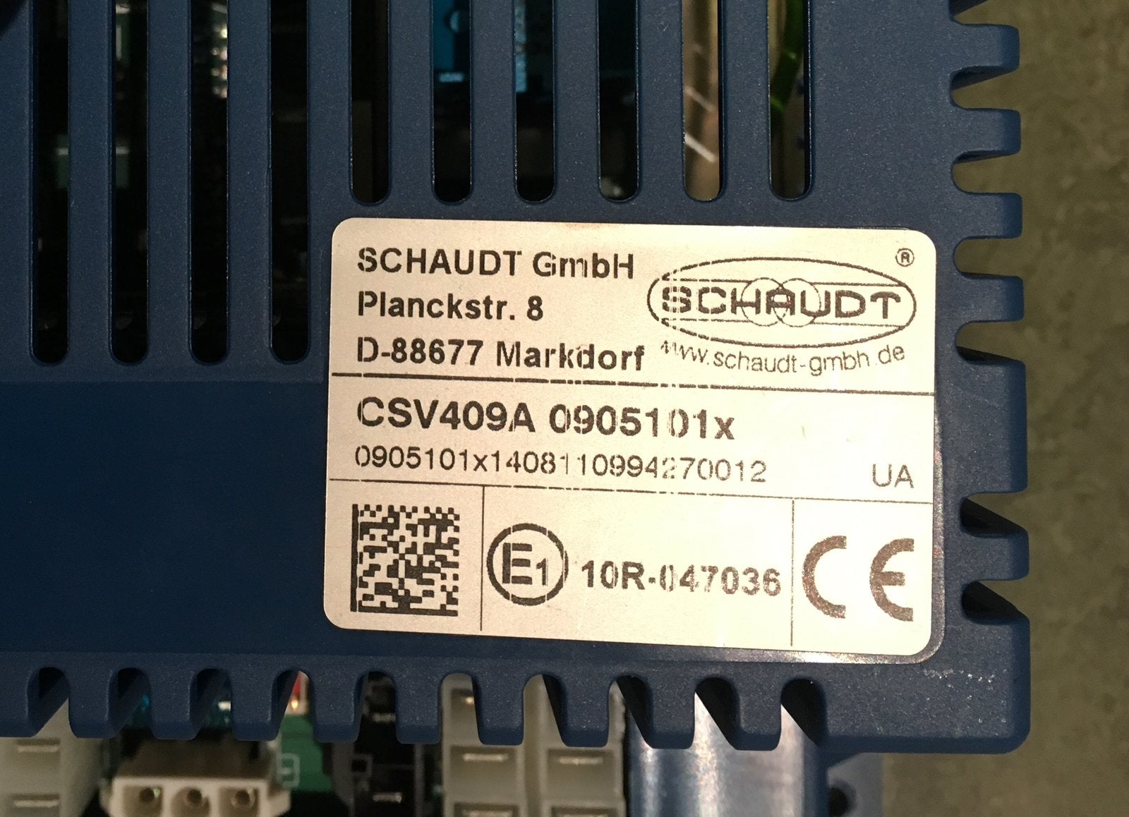 Schaudt CSV409 elektroblock, Schaudt, Zo goed als nieuw, Service@schaudt.de, Planckstr. 8 Markdorf