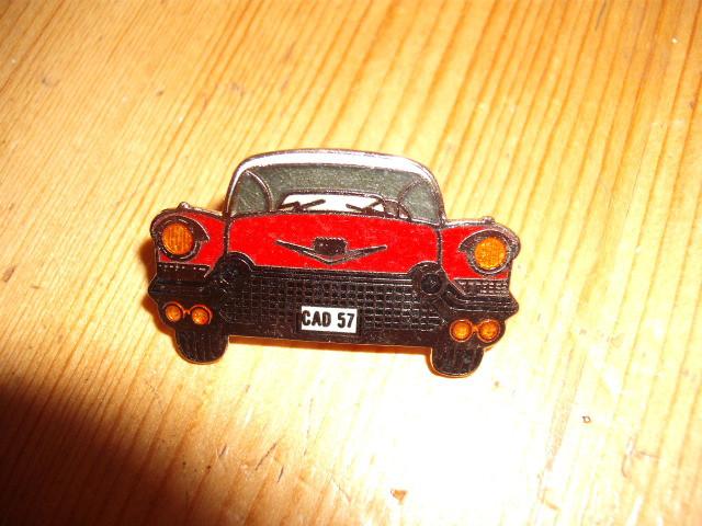 Amerikaanse auto cadillac pins pin set, Ophalen of Verzenden, Zo goed als nieuw, Transport