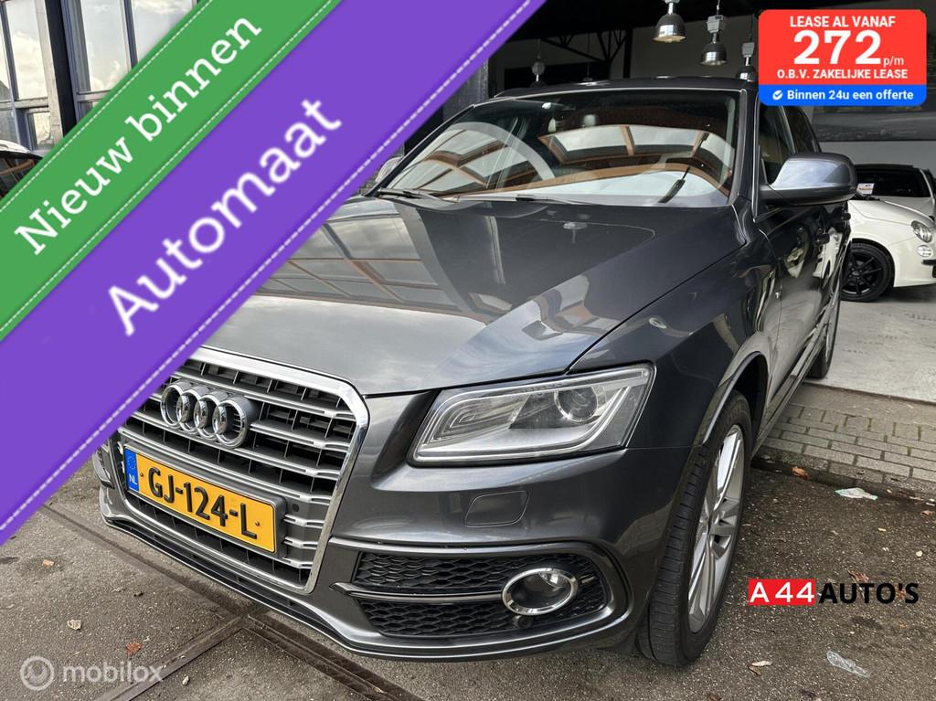 Audi Q5 2.0 TFSI quattro S Edition*Apple car play*Adaptieve*, Zwart, 4 cilinders, Bedrijf, Vierwielaandrijving