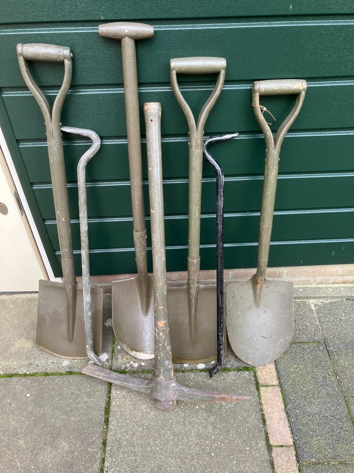 Diverse schoppen voor legervoertuigen, Doe-het-zelf en Verbouw, Ophalen, Gebruikt, Overige typen, Overige merken