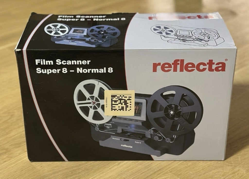 Reflecta Super 8 / Normal 8-filmscanner, Computers en Software, Scanners, Ophalen of Verzenden, Zo goed als nieuw, Overige typen