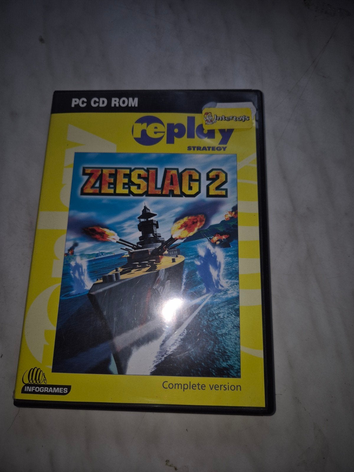 Zeeslag 2 PC CD ROM - Strategie Spel, Gebruikt, 2 spelers, Ophalen of Verzenden, Eén computer