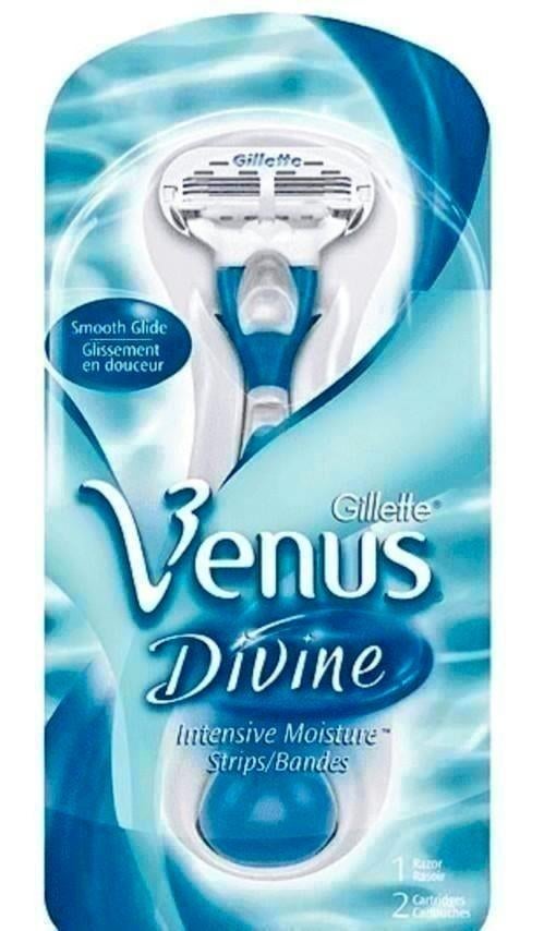 Gillette Venus Divine apparaat + 2 mesjes (2 voor €15,-),, Ophalen of Verzenden, Nieuw, Overige typen