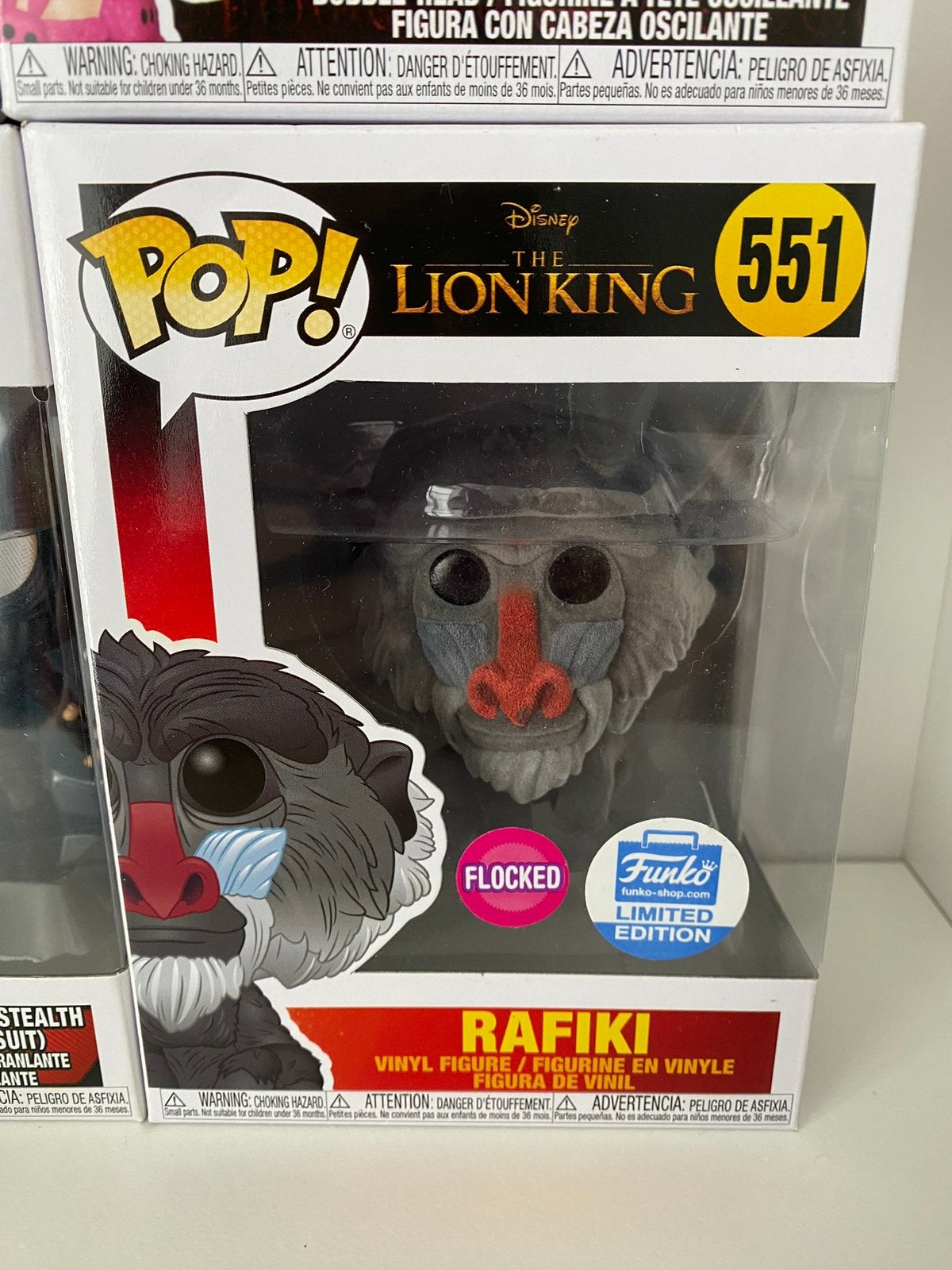 Funko pop Rafiki flocked 551, Ophalen of Verzenden, Nieuw