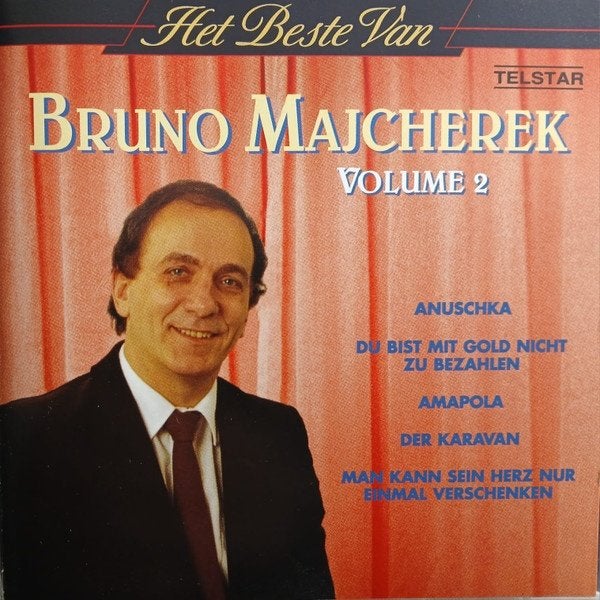 Telstar C.D. (1992) Bruno Majcherek - Het Beste van . vol.2, Inclusief boekje, Gebruikt, Schlager, Ophalen of Verzenden