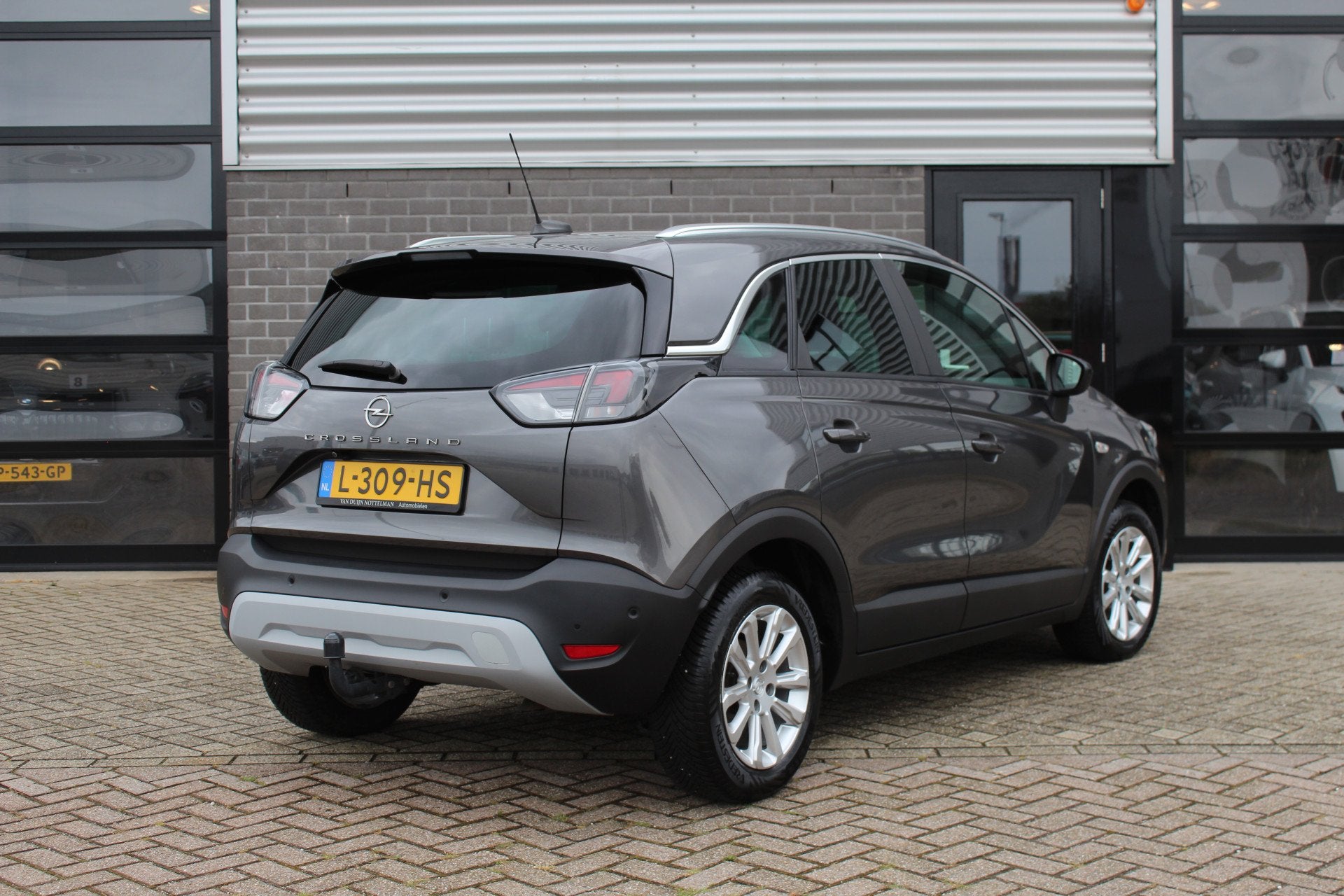 Opel Crossland 1.2 Turbo Elegance / Leer / Carplay / Trekhaa, Auto's, Dealer onderhouden, 840 kg, Gebruikt, 1199 cc