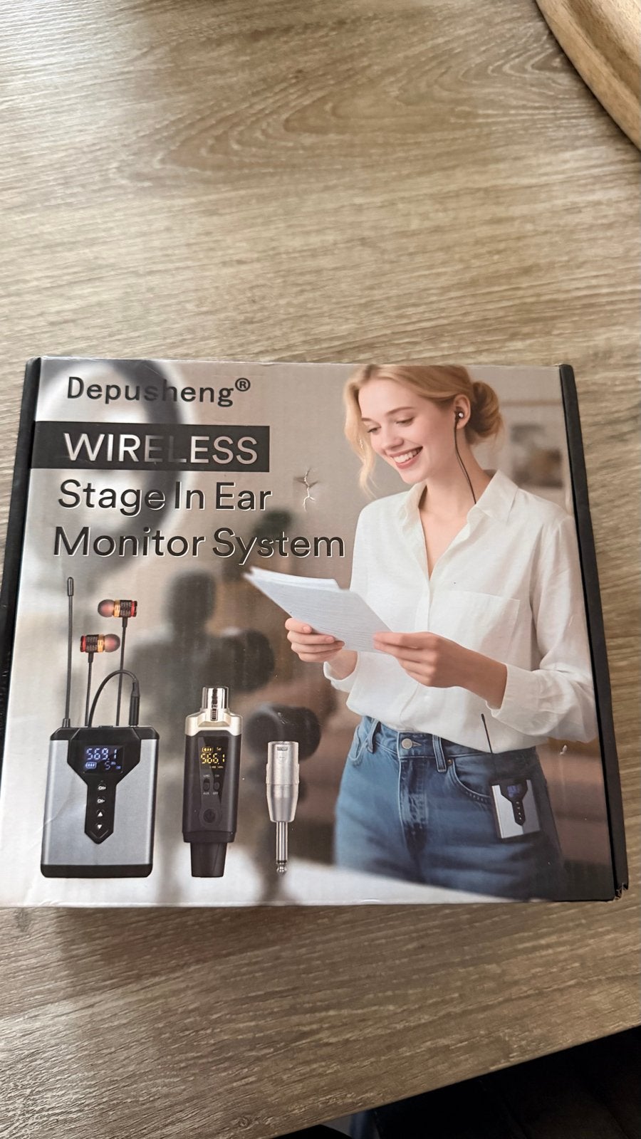 Depusheng Draadloos In-Ear Monitor Systeem, Ophalen of Verzenden, Nieuw, Overige typen, Draadloos