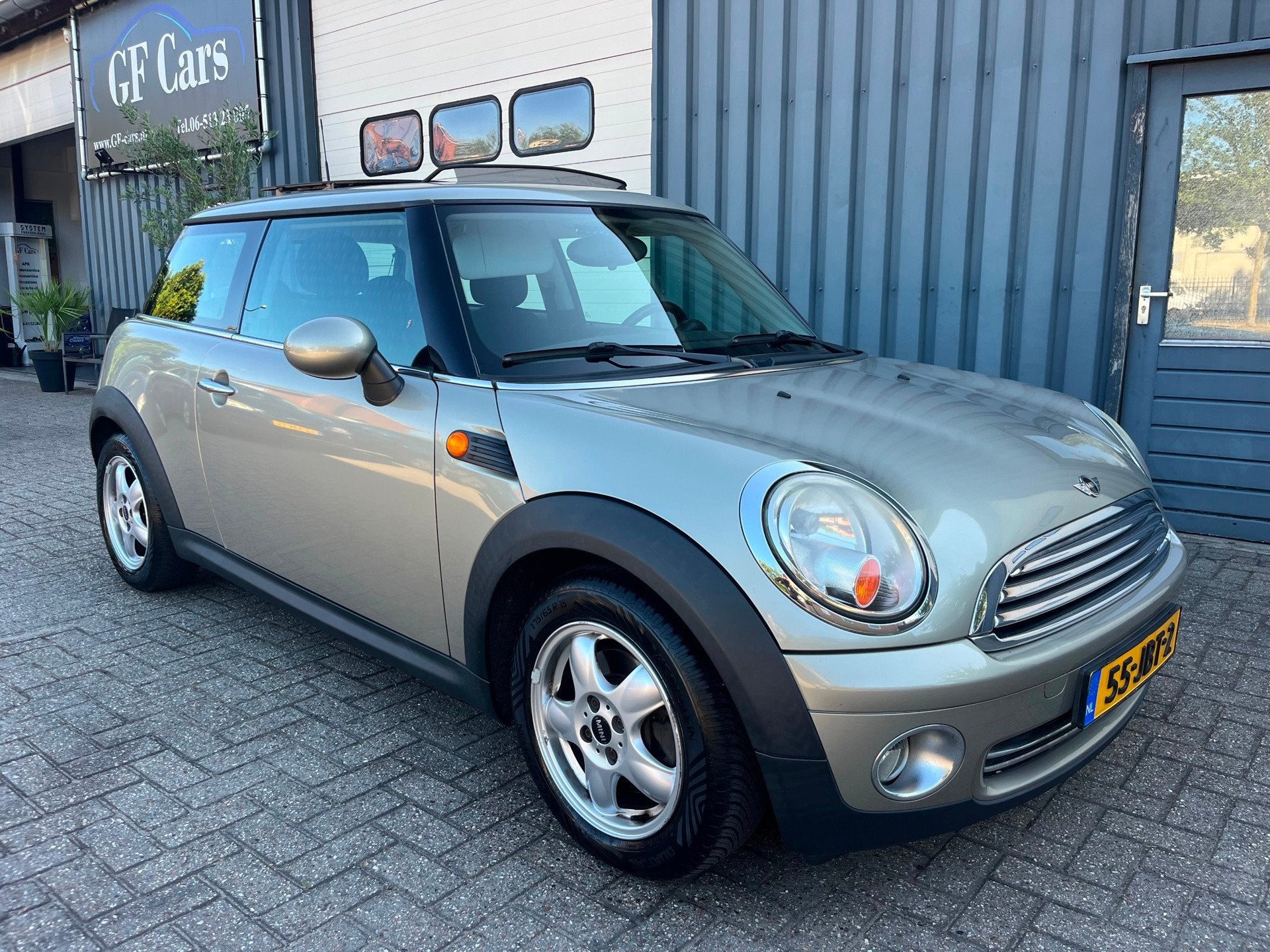 Mini 3-Deurs 1.6 Cooper Chili 2008 Panoramadak APK, Auto's, Voorwielaandrijving, Gebruikt, 750 kg, 4 cilinders