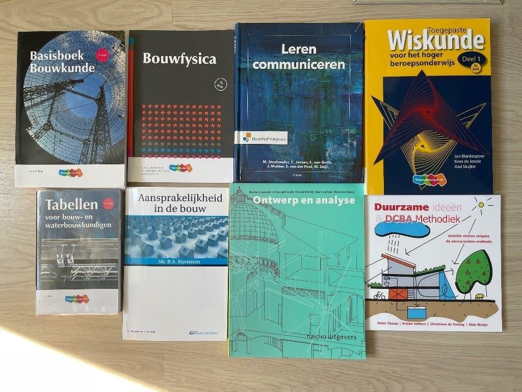 Boeken HBO bouwkunde, Boeken, Ophalen, Beta, Zo goed als nieuw, HBO