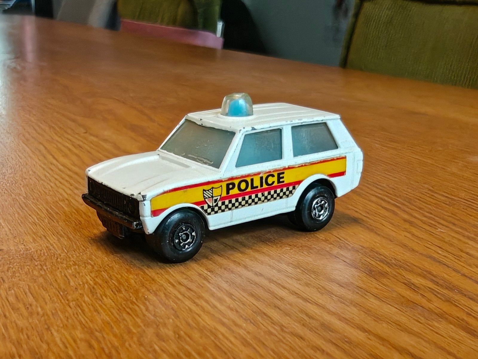 Matchbox Range Rover Police, Ophalen of Verzenden, Zo goed als nieuw, Auto
