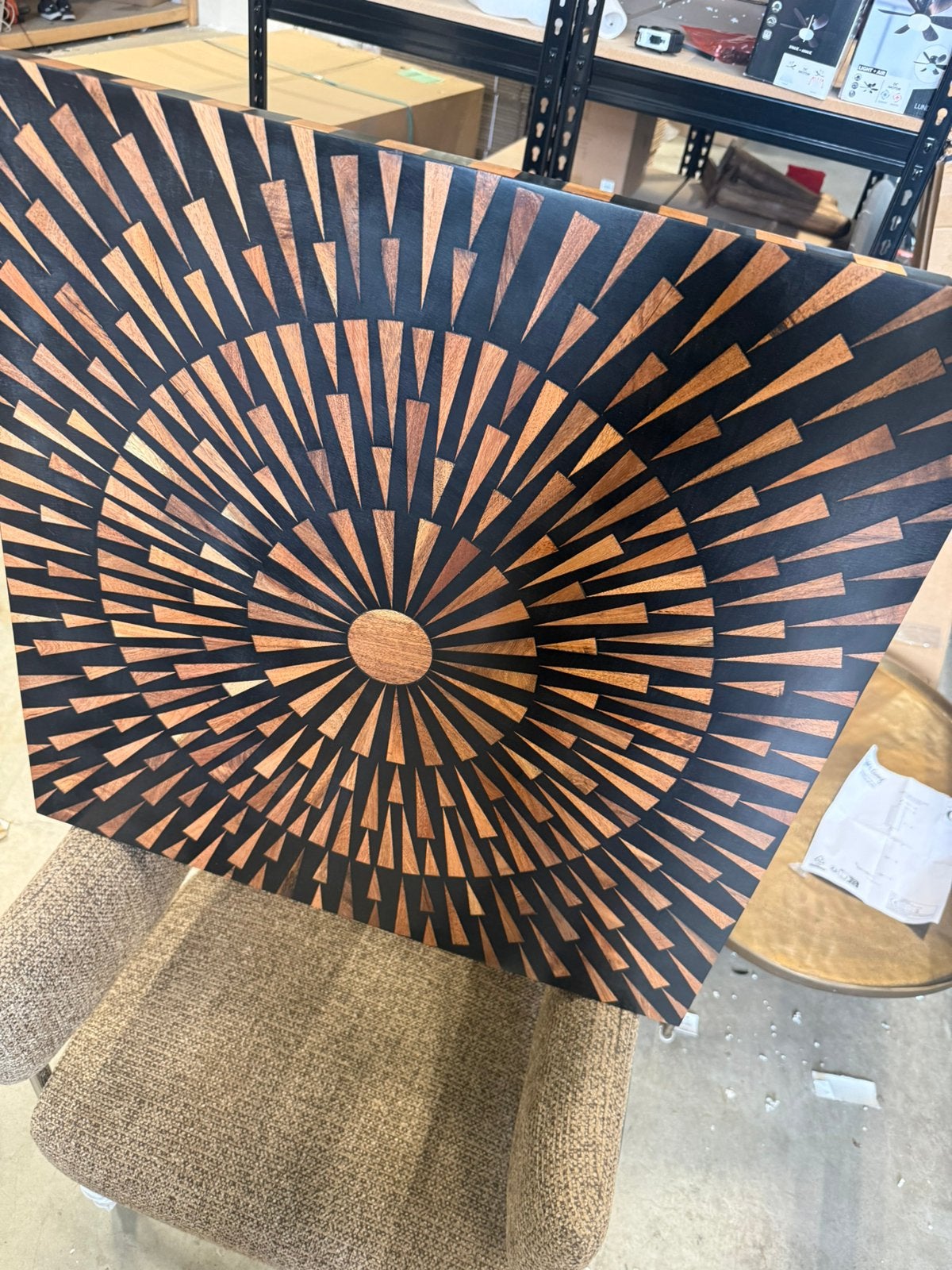 PTMD Wandpaneel Jordie Bruin 60x3x60cm, Zo goed als nieuw, Oostpolderweg 2, Hoyz, Ophalen