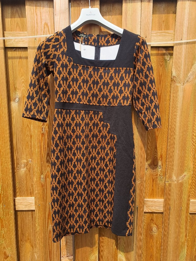 Batida jurk zwart/oranje S – nieuw met label, Maat 38/40 (M), Zwart, Nieuw, Ophalen of Verzenden