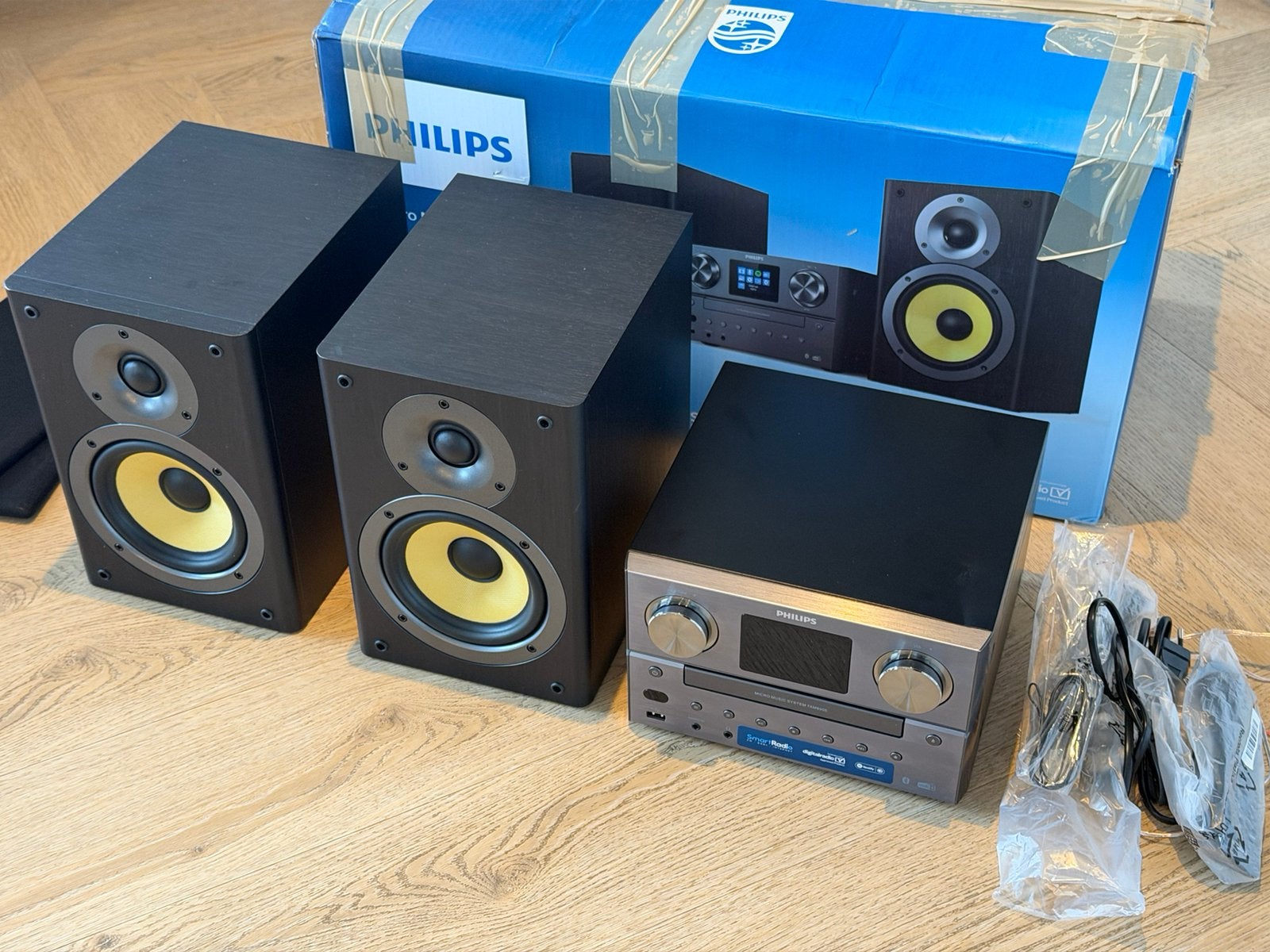 Philips TAM8905 - Zwart - Retourdeal, Philips, Info@tpv-tech.com, Speakerset, Ophalen of Verzenden
