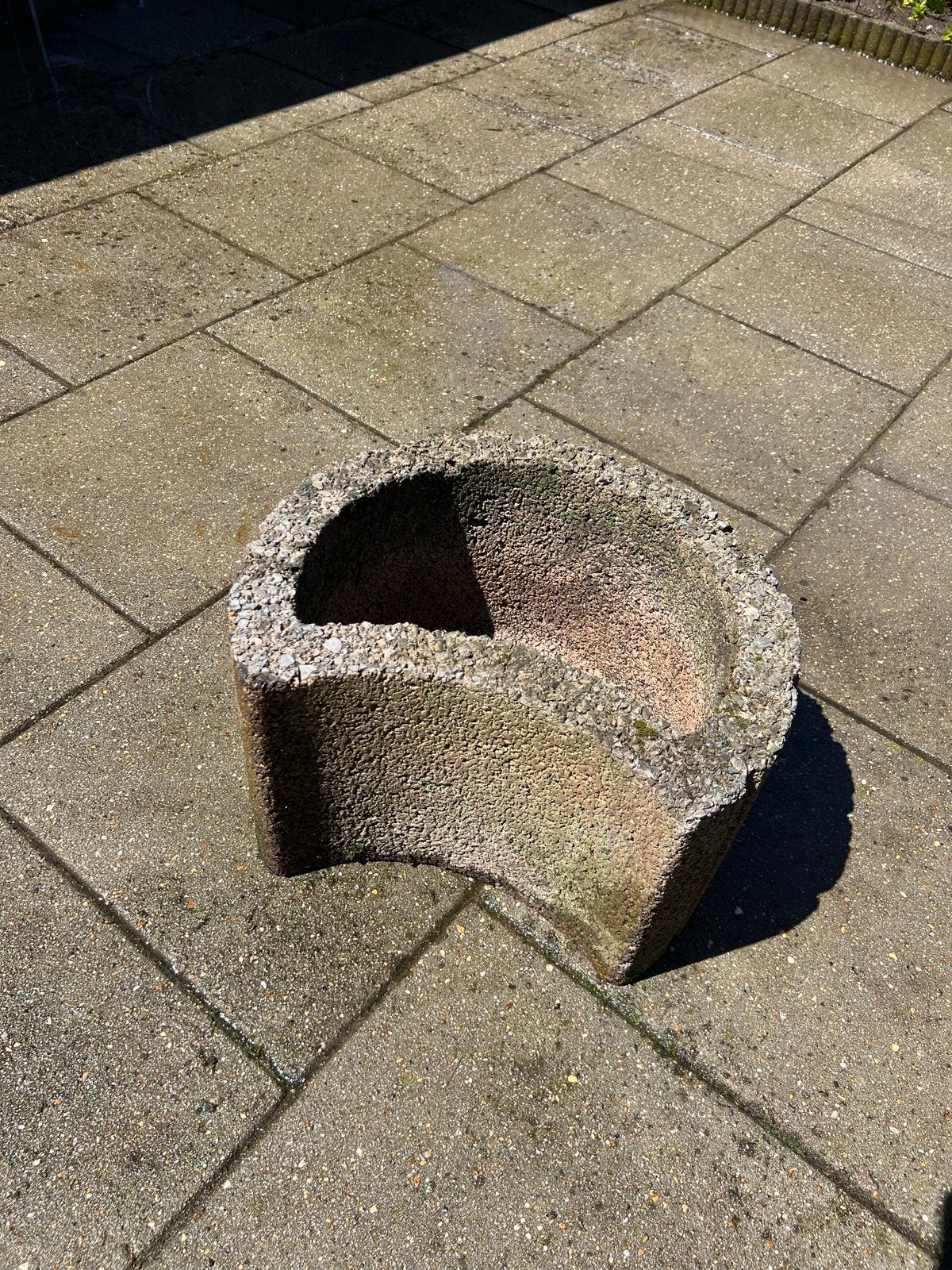 Steen bloembak 50x40 cm - Gebruikt, Ophalen, Gebruikt, Minder dan 60 cm, Overige vormen