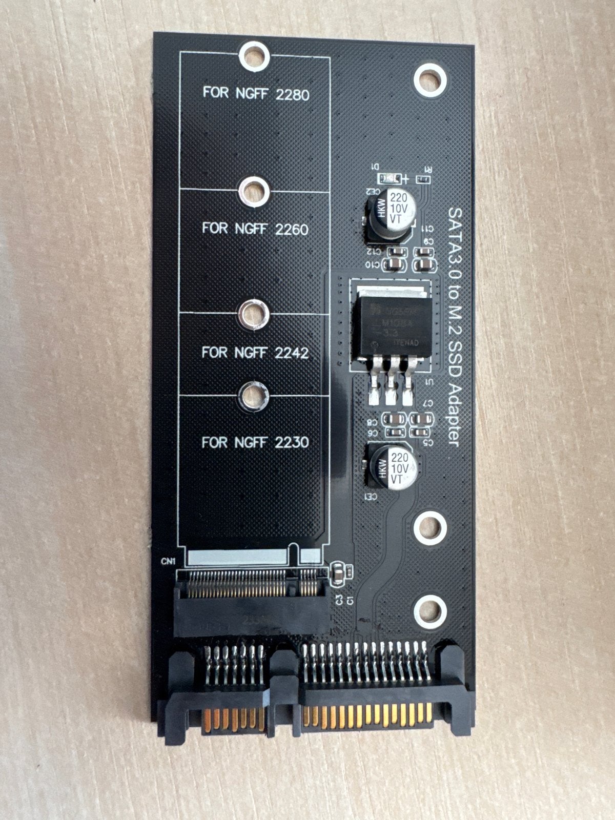 4x SATA3.0 naar M.2 SSD Adapter - NGFF 2230 t/m 2280, Computers en Software, Harde schijven, Intern, Server, Nieuw, Ophalen of Verzenden