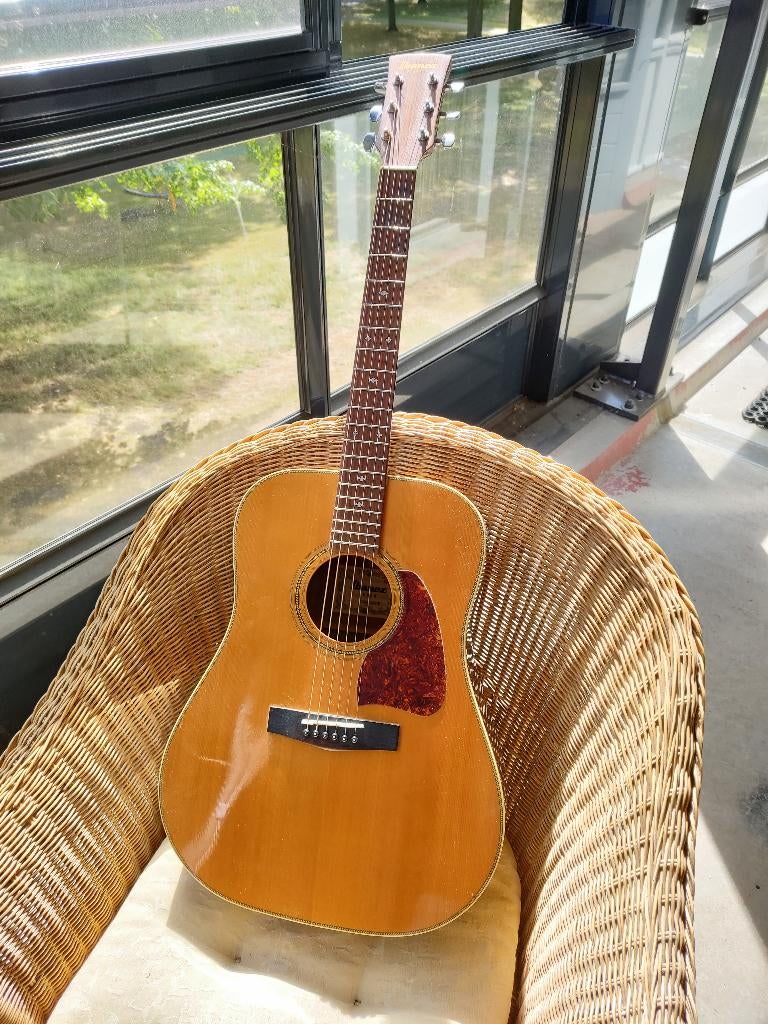 Ibanez V320 akoestische gitaar (bouwjaar 1989), Muziek en Instrumenten, Ophalen of Verzenden, Zo goed als nieuw, Klassieke of Spaanse gitaar