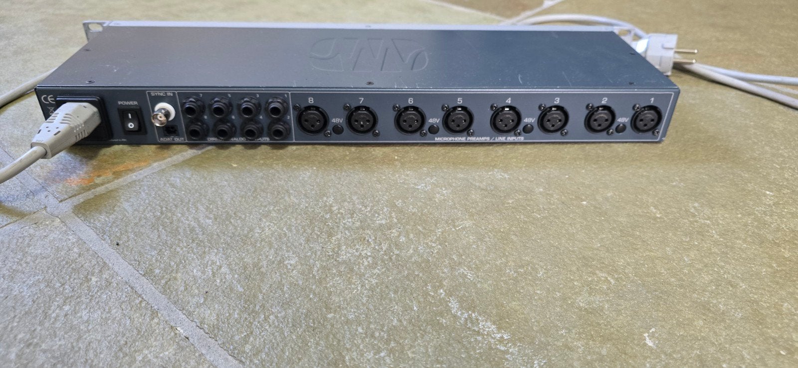 Presonus DigiMax D8 - 8-kanaals microfoonvoorversterker, Ophalen, Gebruikt, 5 tot 10 kanalen, Microfooningang