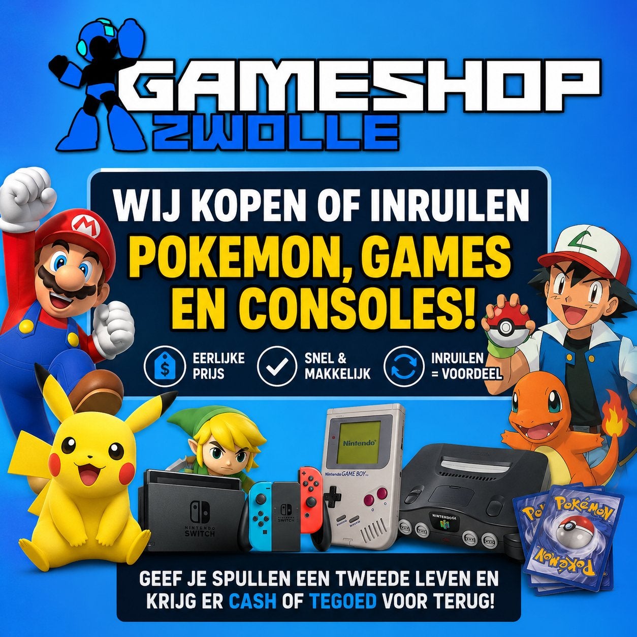 Inkoop games en pokemon, 1 speler, Playstation, Ophalen of Verzenden, Zo goed als nieuw