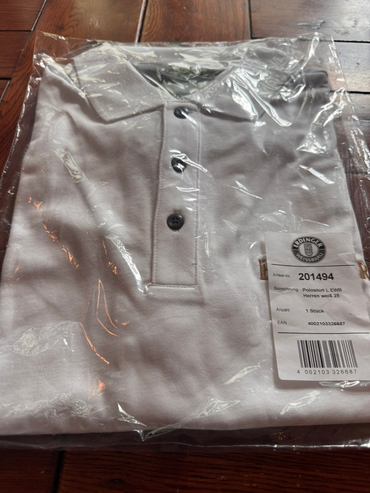 Polo’s en T-shirts van Erdinger weissbier, Verzamelen, Biermerken, Ophalen of Verzenden, Nieuw, Kleding