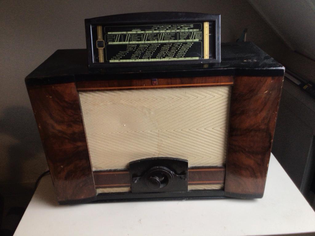 Buizenradio philips antiek, Ophalen of Verzenden