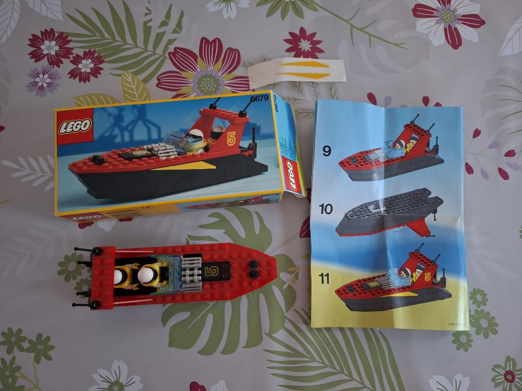 Lego Dark Shark Vintage CIB -> set 6679 met perfecte doos, City, Lego, Ophalen of Verzenden, Zo goed als nieuw