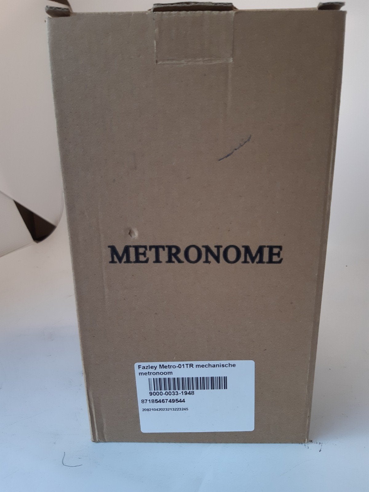 Fazley Metro-01TR Metronoom - Mechanisch, Transparant, Ophalen of Verzenden, Zo goed als nieuw, Nvt, Nvt