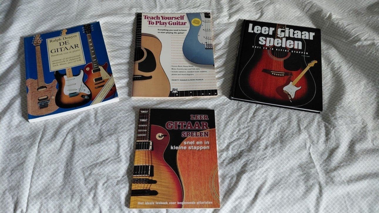 Leer Gitaar Spelen, Boeken, Ophalen of Verzenden, Gelezen, Overige niveaus, Diverse auteurs