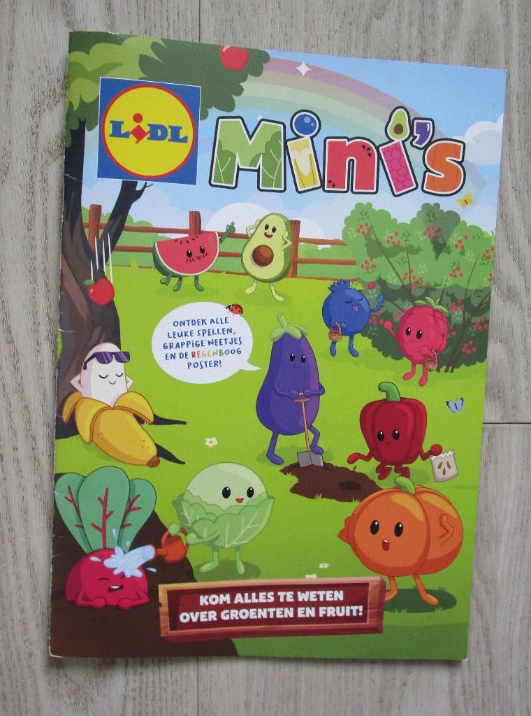 Lidl Mini’s Doeboek – Leuk Speel- en Leerboek, GroentenFruit, Ophalen of Verzenden, Nieuw, Fictie algemeen