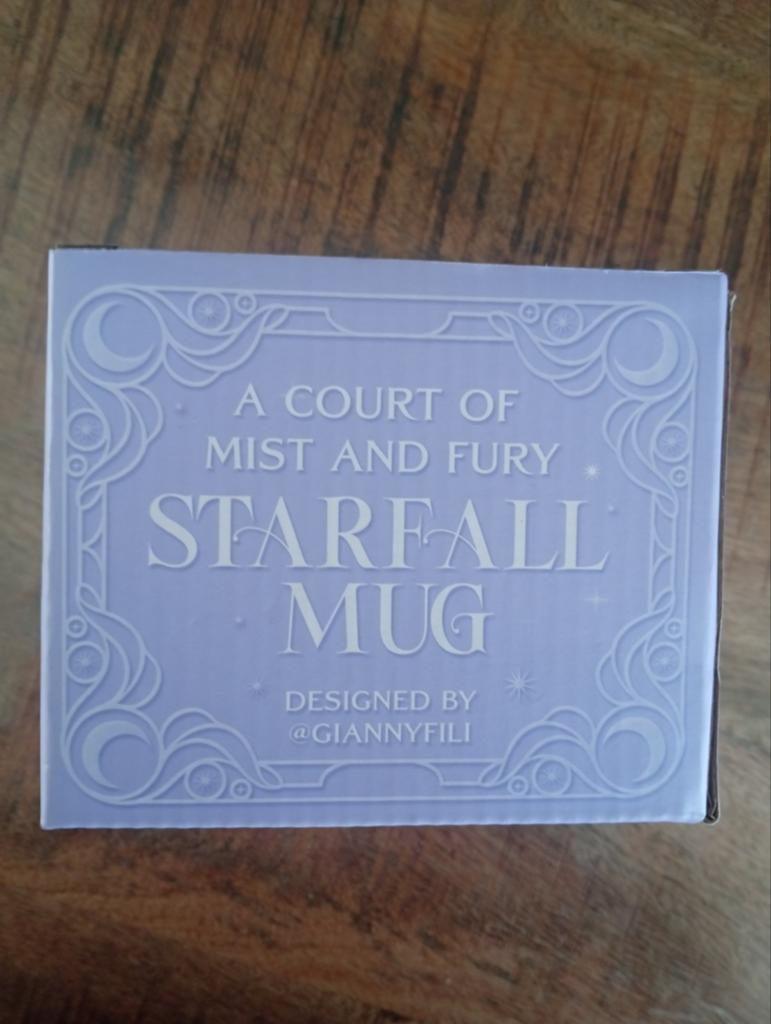 A Court of Mist and Fury Starfall Mok - GiannyFili Design, Overige typen, Nieuw, Ophalen of Verzenden, Steen/keramiek
