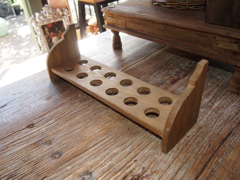 Houten eierrekje - 48x13x16 cm, Hout, Ophalen of Verzenden, Bruin, Overige typen