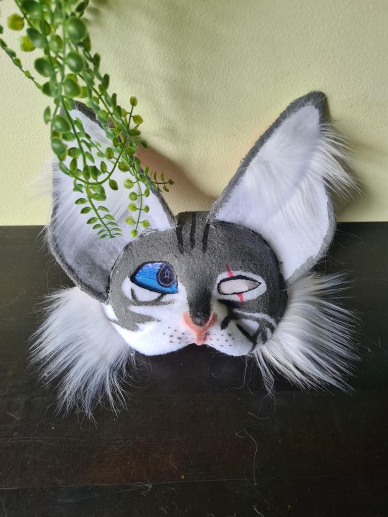 Therian masker kat, Ophalen of Verzenden, Nieuw