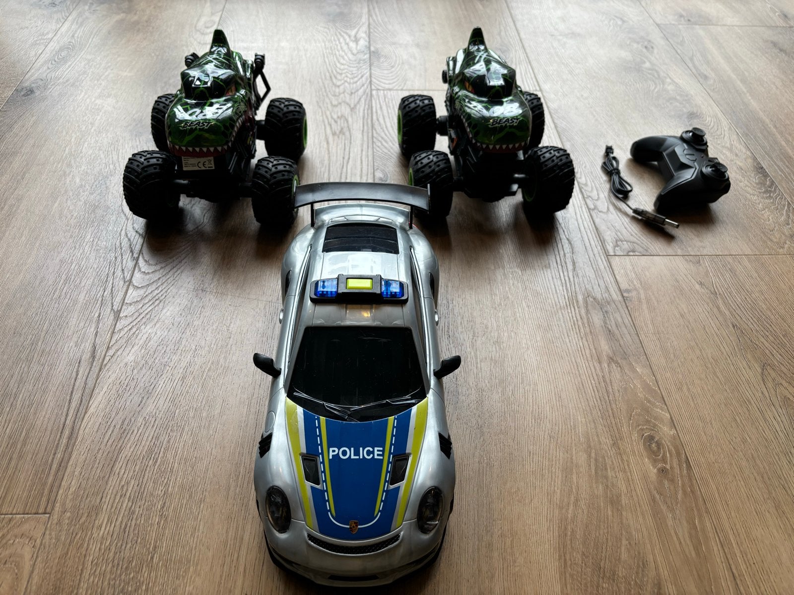 Set van 3 speelgoedauto's, Kinderen en Baby's, Ophalen of Verzenden, Gebruikt, Afstandsbediening