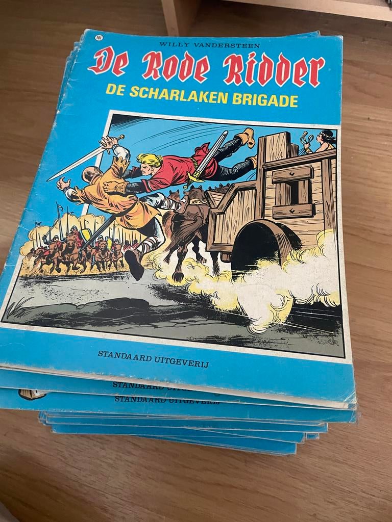 De Rode Ridder 50 stuks, Boeken, Stripboeken, Complete serie of reeks, Ophalen of Verzenden, Gelezen