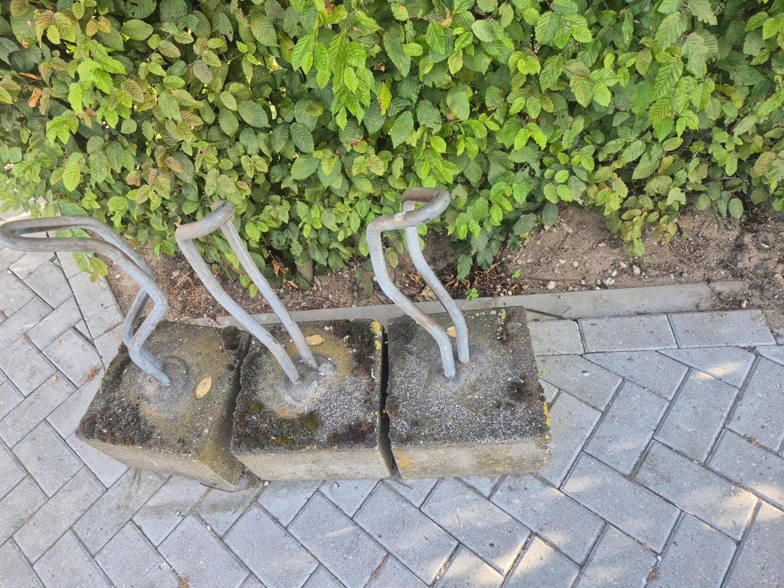 Fietsrek gratis, Ophalen