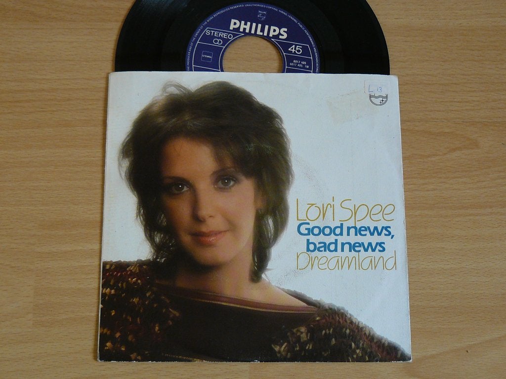 single Lori Spee * Good news bad news / Dreamland, Verzenden, Gebruikt, Pop
