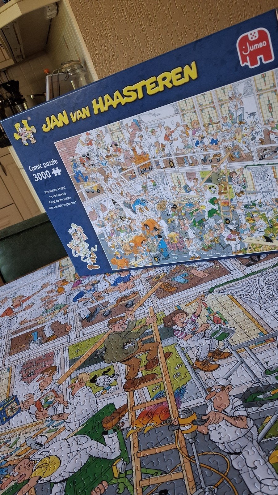 Jan van Haasteren  3000 stukjes, Ophalen of Verzenden, Zo goed als nieuw, Knutselwerk
