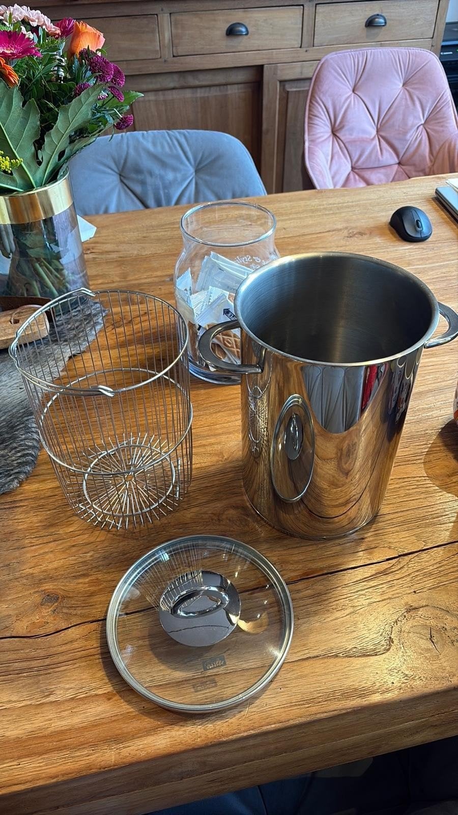 Fissler Asperge pan .. nieuw, Ophalen of Verzenden, Nieuw, Kookpan