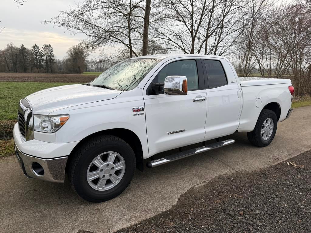 Toyota Tundra 2007 SR5 Tow-Haul Texas Edition grijs kenteken, Auto's, Automaat, 8 cilinders, Wit, Leder