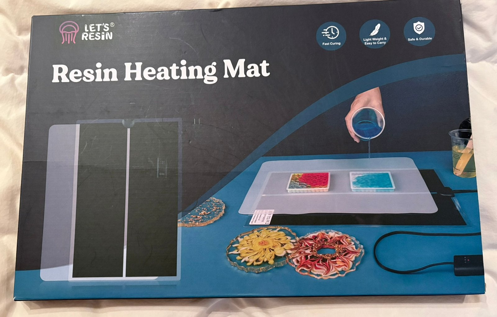 LET'S RESIN Resin Heating Mat, Ophalen of Verzenden, Zo goed als nieuw