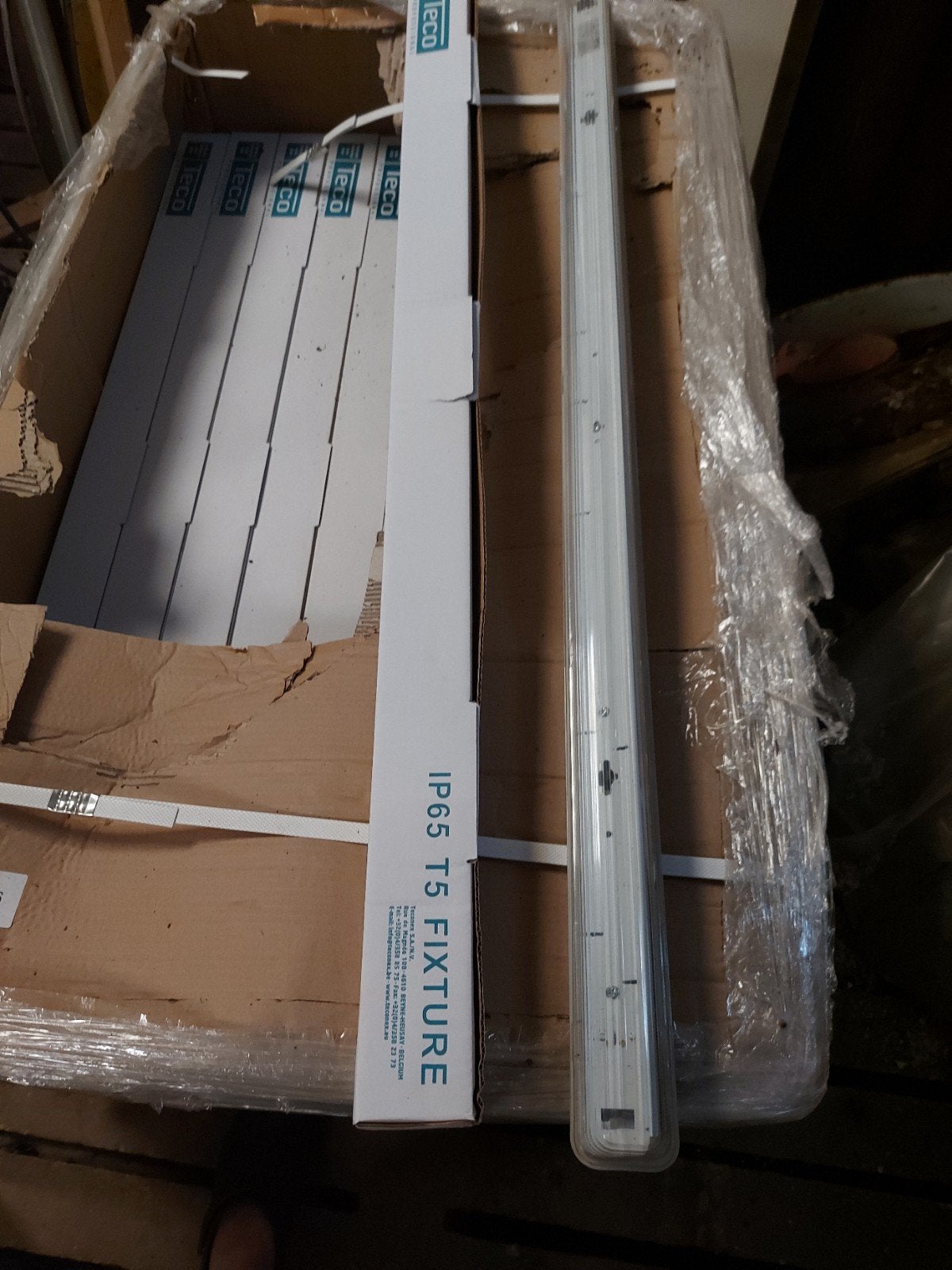 Teco IP65 T5 armatuur 1x28W - Waterdicht NIEUW, Ophalen of Verzenden, Nieuw, Overige typen