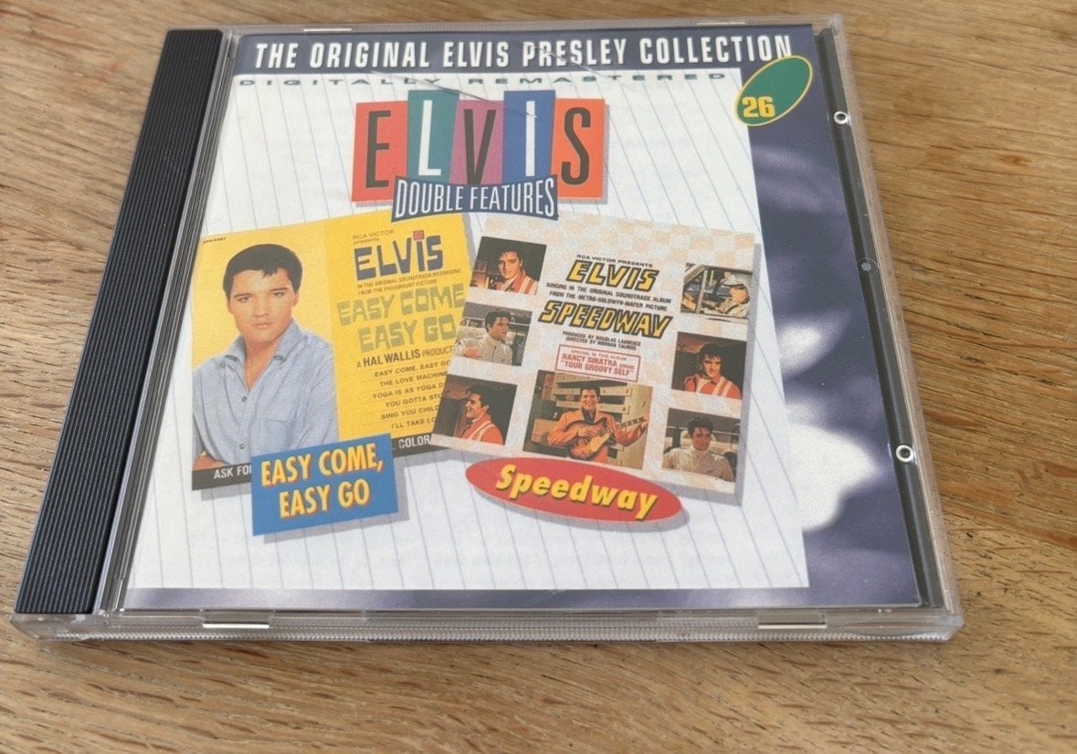 Elvis Presley Easy Come, Easy Go & Speedway, Film en Theater, Ophalen of Verzenden, Zo goed als nieuw, Inclusief doosje
