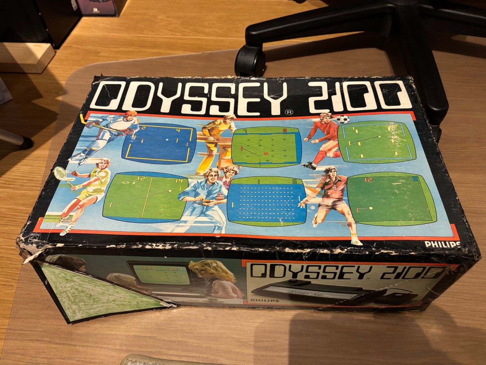 Philips Odyssey 2100 - CIB Pong Clone Console, Ophalen of Verzenden, Zo goed als nieuw