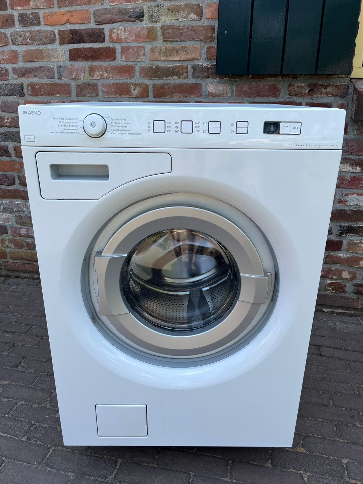 ASKO wasmachine, Witgoed en Apparatuur, Wasmachines, Ophalen, Gebruikt, 8 tot 10 kg, 1600 toeren of meer