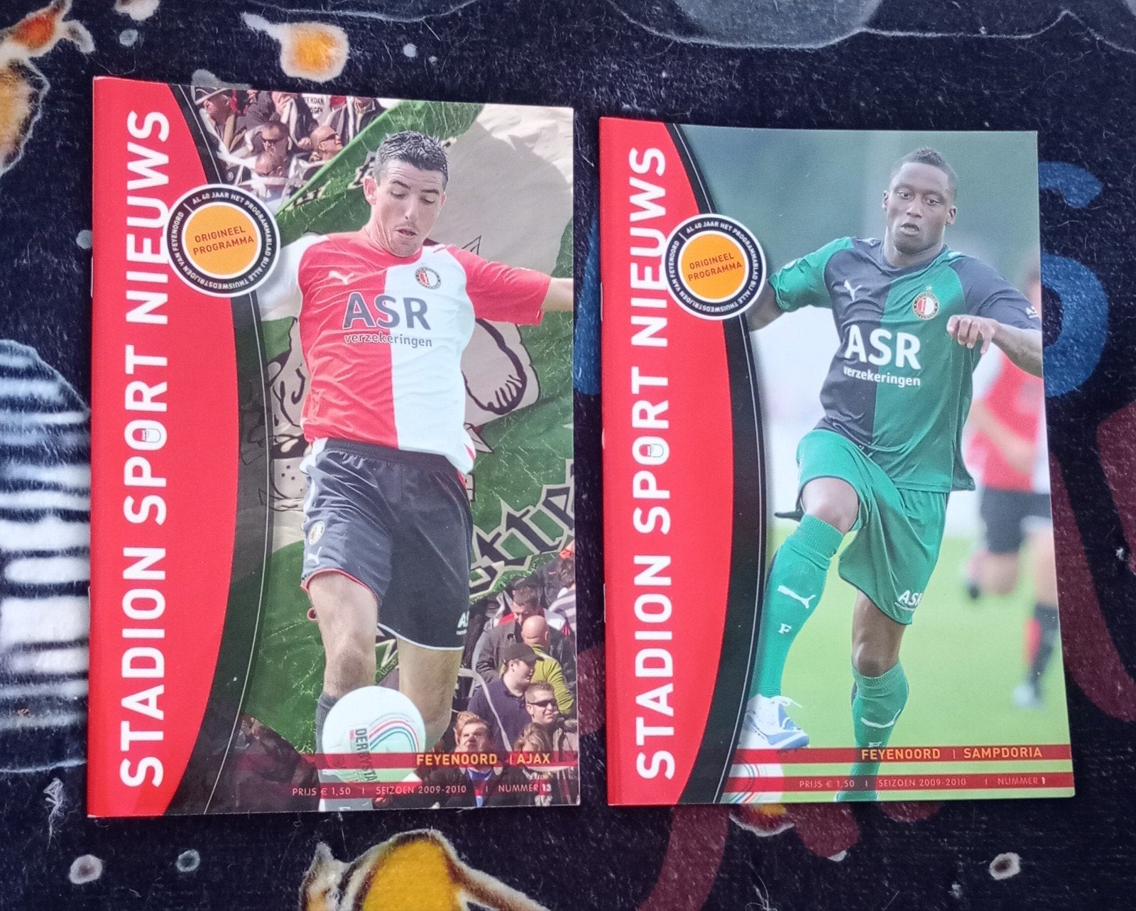 Stadion Sport Nieuws: Feyenoord Programma's (2009-2010), Verzenden, Zo goed als nieuw, Feyenoord, Boek of Tijdschrift