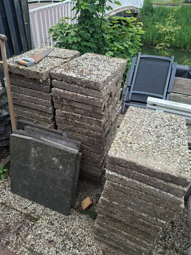 Grindtegels 60x40 cm - Gratis af te halen, Ophalen