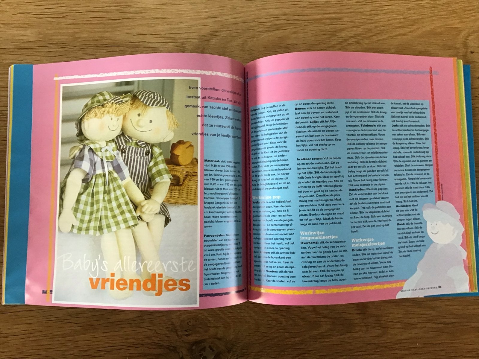 Het Knippie Baby Creatiefboek met patroonbladen, Ophalen of Verzenden, Zo goed als nieuw, Overige typen