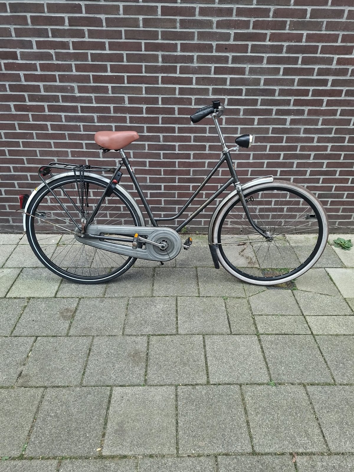 Dames stadsfiets Burco Normandy, Terugtraprem, Gebruikt, 56 cm of meer, Ophalen