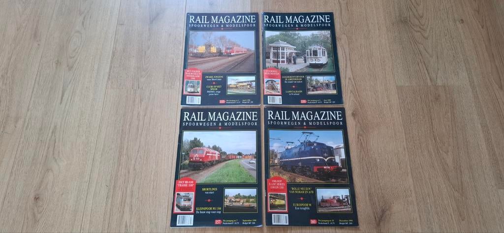 Rail Magazine 1998 losse nummers, Ophalen of Verzenden, Zo goed als nieuw