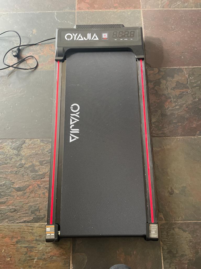 Compacte Loopband OYAJIA - Ideaal voor Thuisgebruik, Ophalen, Zo goed als nieuw, Metaal, Loopband