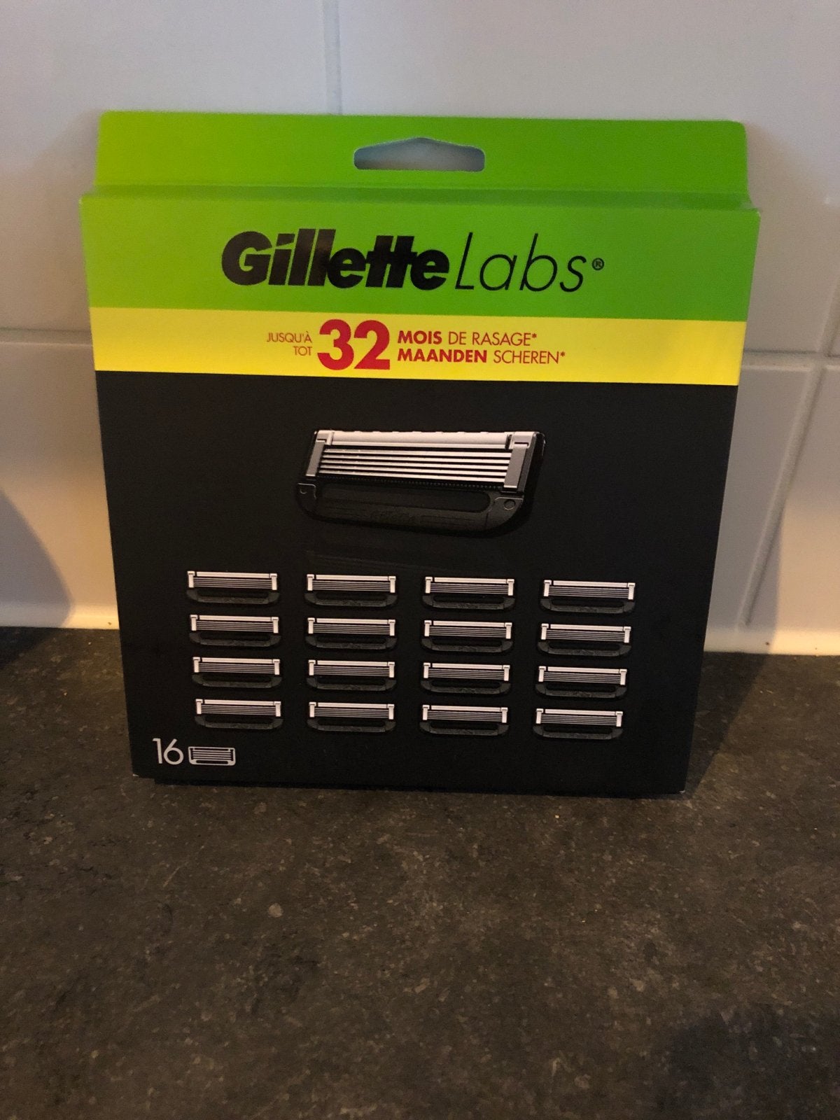 Gillette Labs Scheermesjes - 16 Stuks - Nieuw, Ophalen of Verzenden, Nieuw, Overige typen